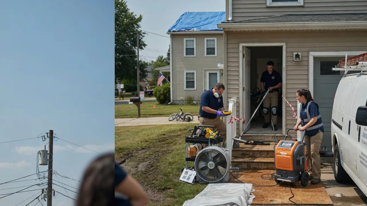 Water Damage Repair in Harmony, RI near me